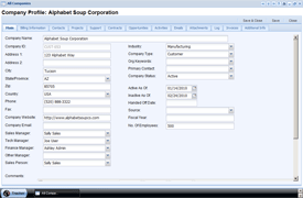 Customer profile