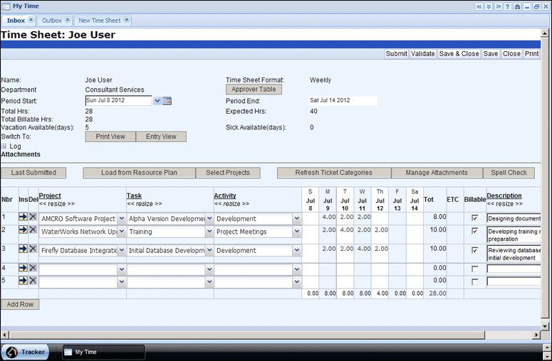 Billing Timesheet Template from www.time-tracker.net